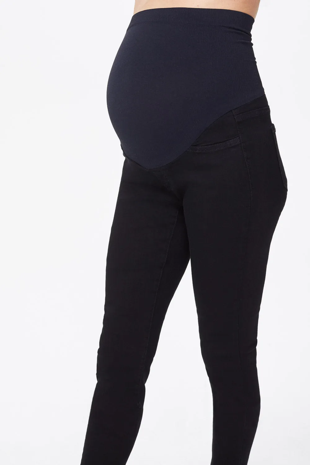 Ami Skinny Maternity Jeans - Black