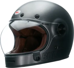 Bell Bullitt Retro Matte Metallic Titanium Full Face Helmet