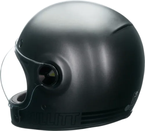 Bell Bullitt Retro Matte Metallic Titanium Full Face Helmet