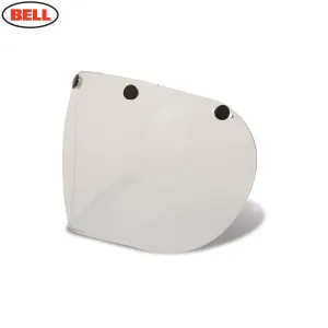 Bell Custom 500 Replacement Retro 3-Snap Visor - Clear