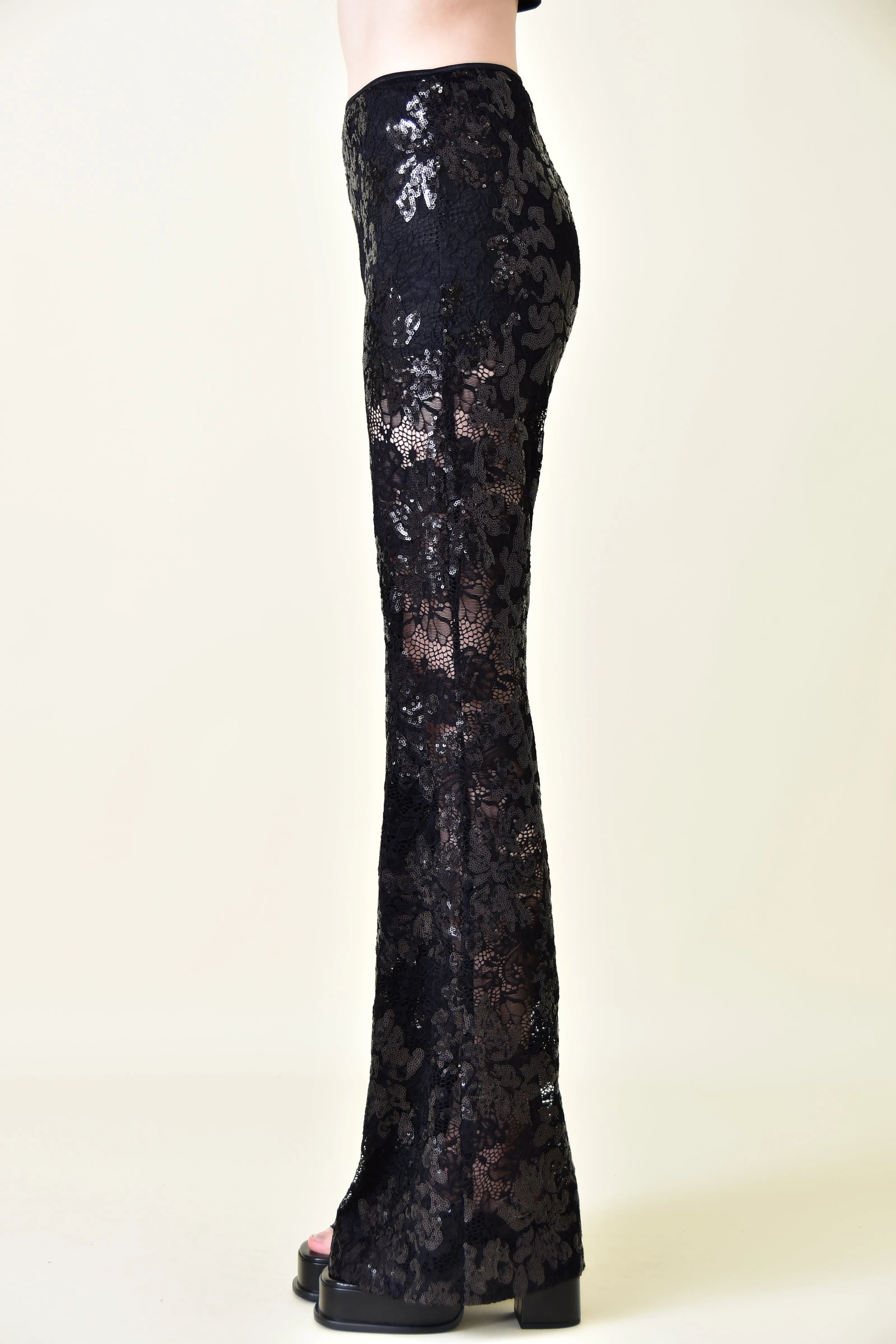 Bonita Bell Bottom Lace Pant