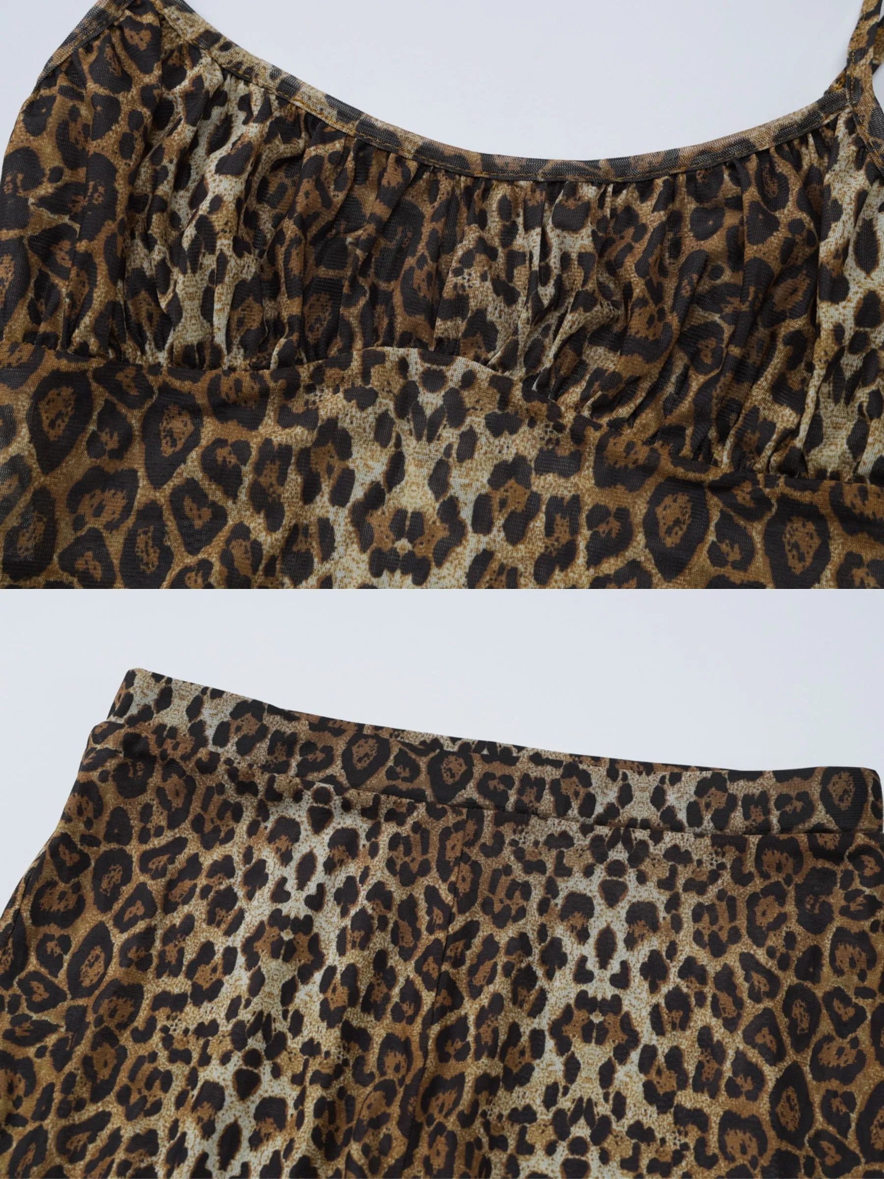 Braeleigh Leopard Bell-Bottom Jumpsuit