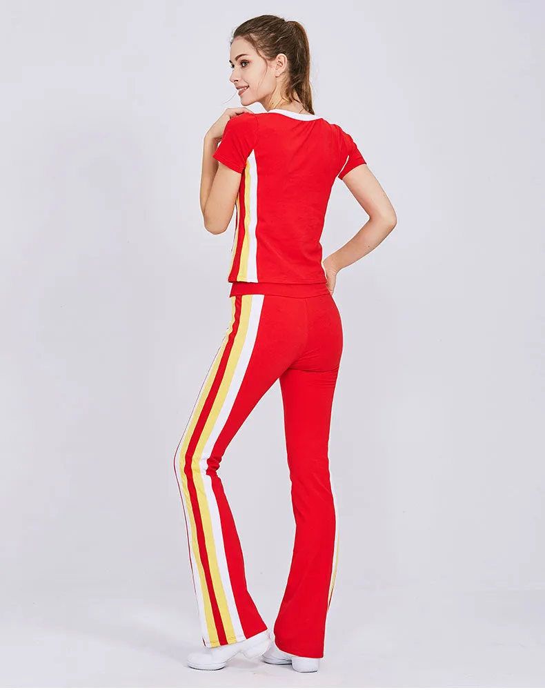 CAGGEEN TRACK PANTS WITH CONTRAST STRIPE