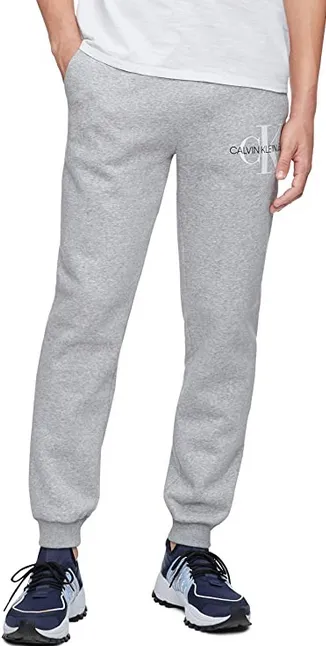 Calvin Klein Men's Monogram Logo Fleece Joggers,