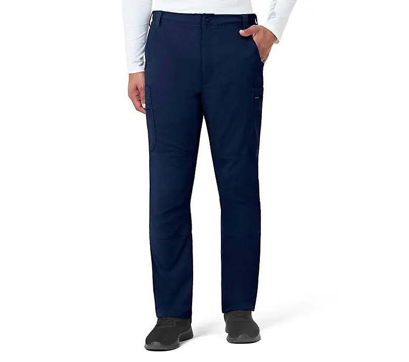 Carhartt Men's Rugged Flex® Peak Cargo Scrub Pant_Navy