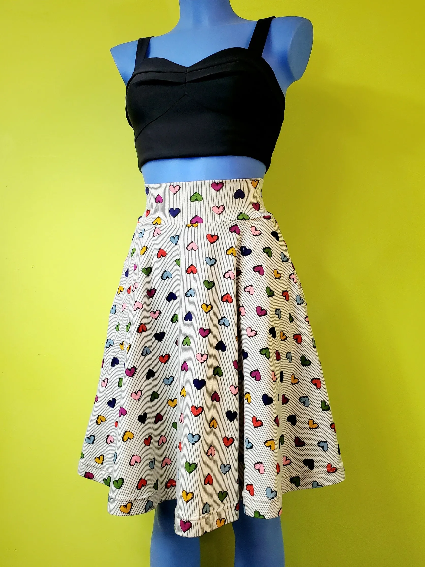 Carnaby Skirt in Cora Print by Effie's Heart