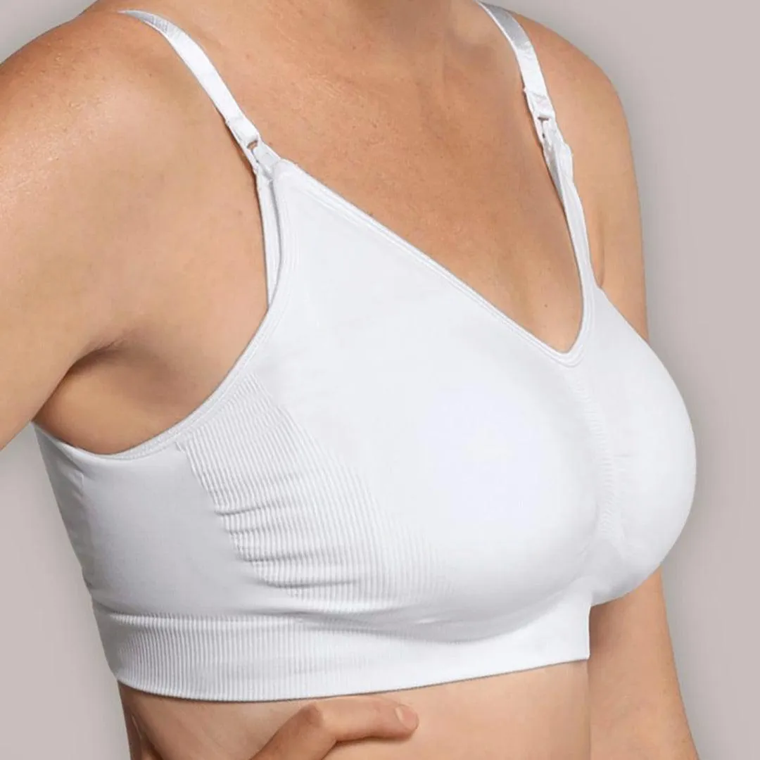 Carriwell Original Maternity   Nursing Bra - White