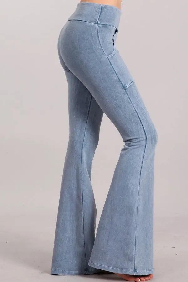 •CHER• cotton blend bell bottoms