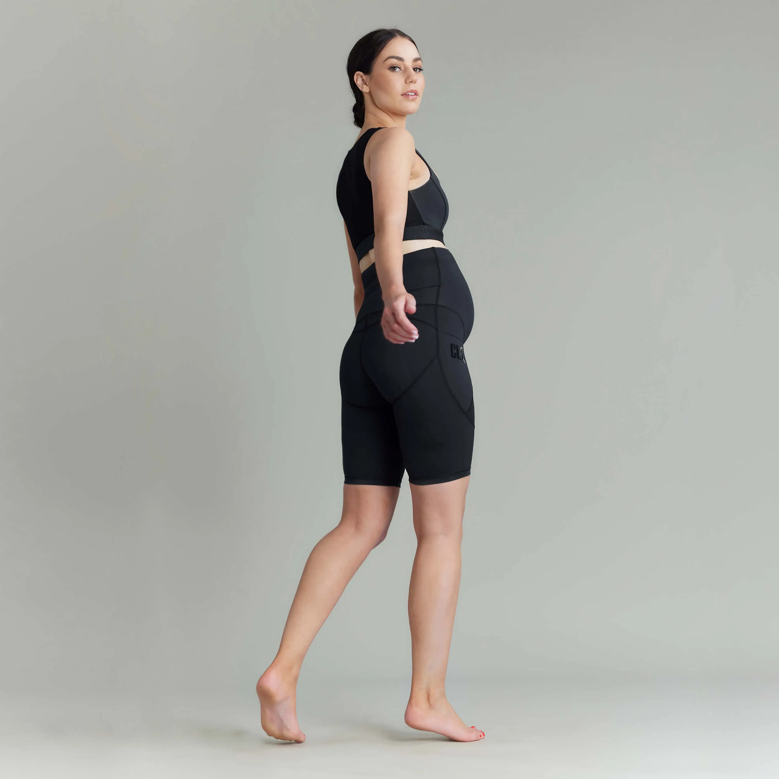 CLQ Maternity Biker Short