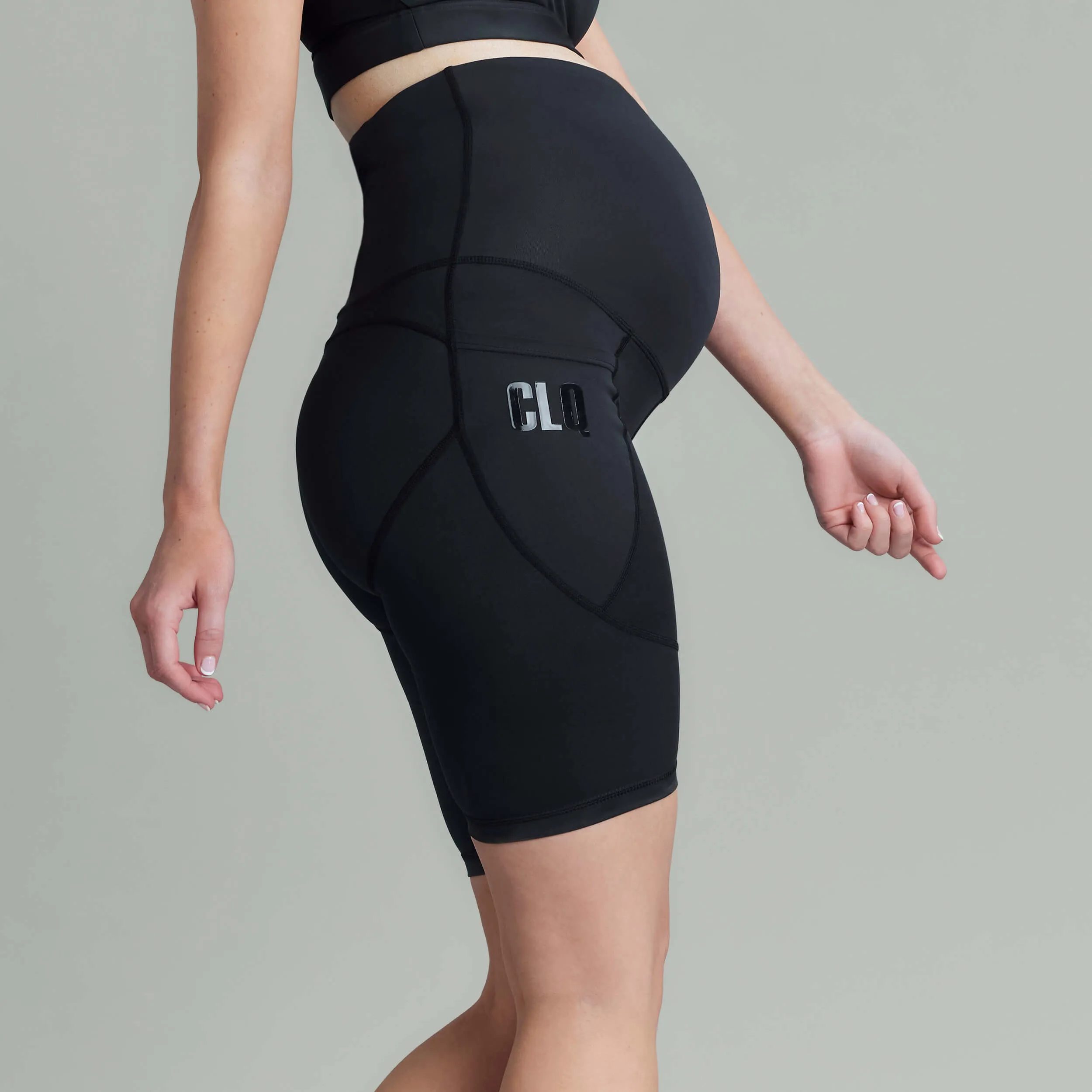 CLQ Maternity Biker Short