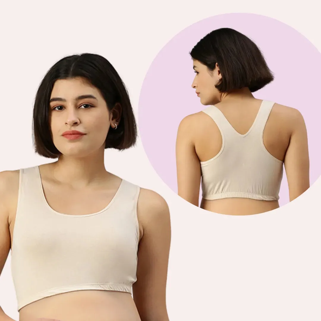 Cotton Maternity Bra | Soft Firm Elastic | No Metal Parts