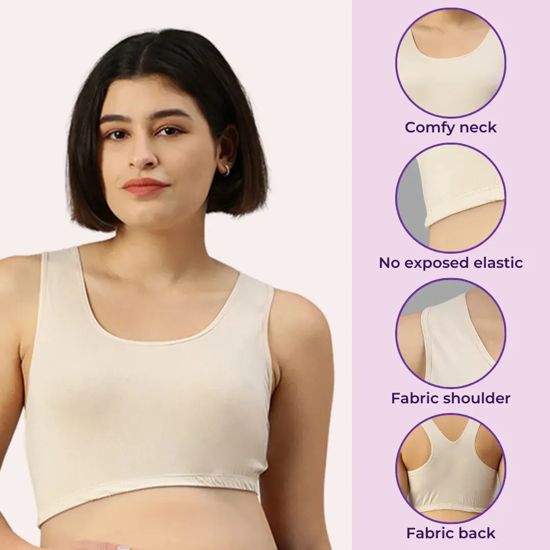 Cotton Maternity Bra | Soft Firm Elastic | No Metal Parts