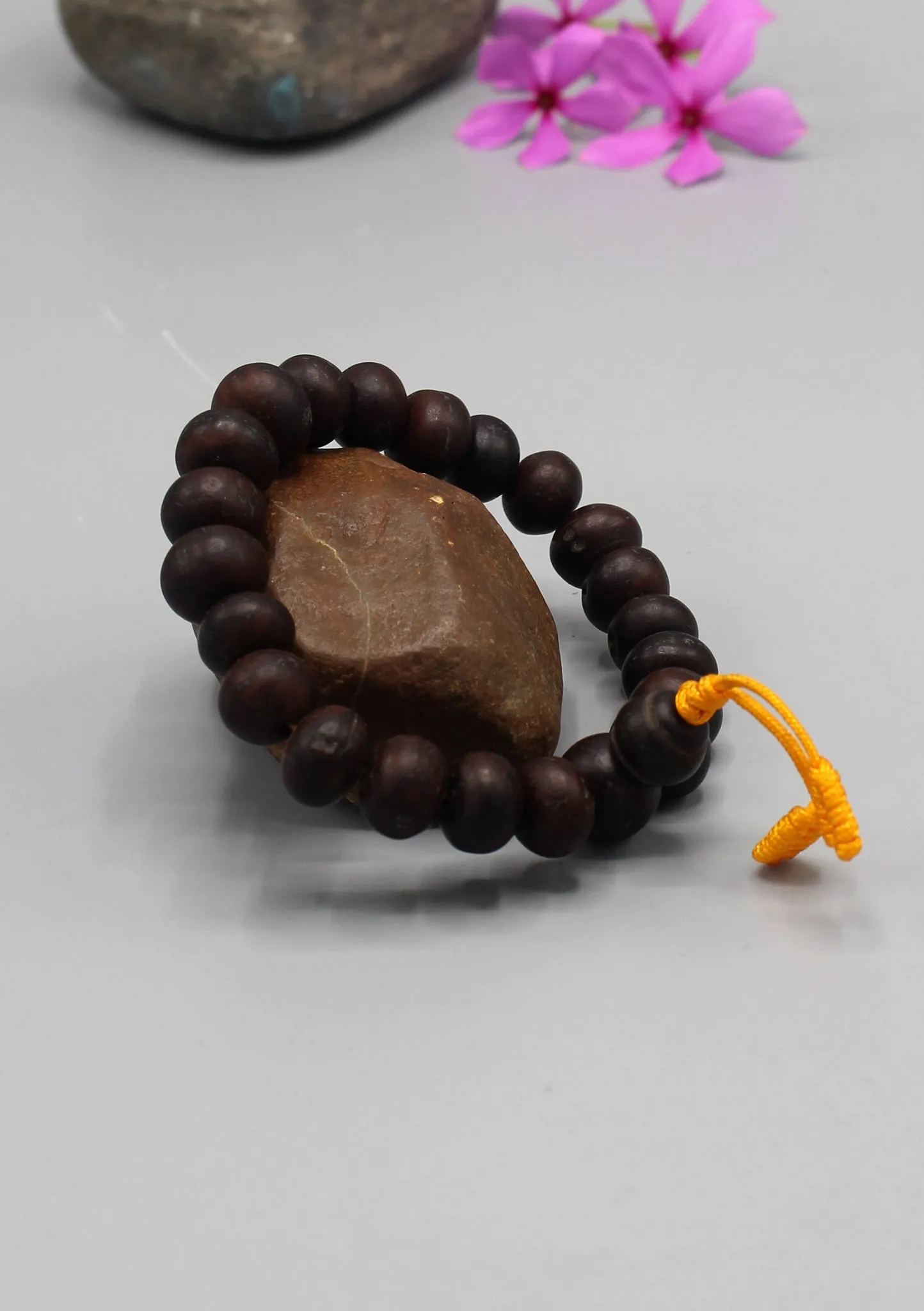 Dark Bodhi Seed Wrist Mala