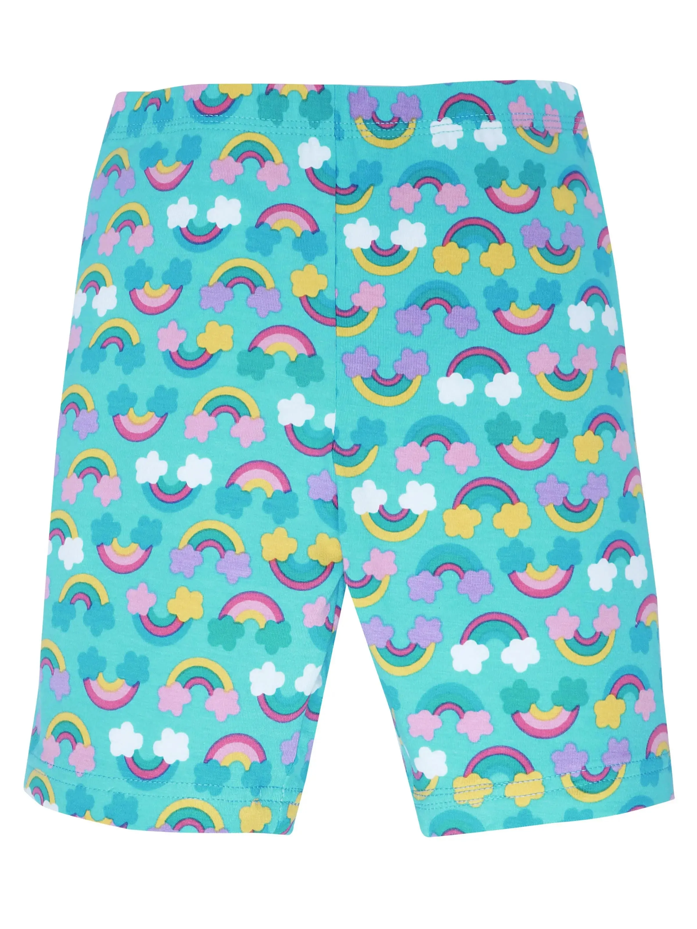 D’CHICA COTTON CYCLING SHORTS | RAINBOW PRINT TIGHTS