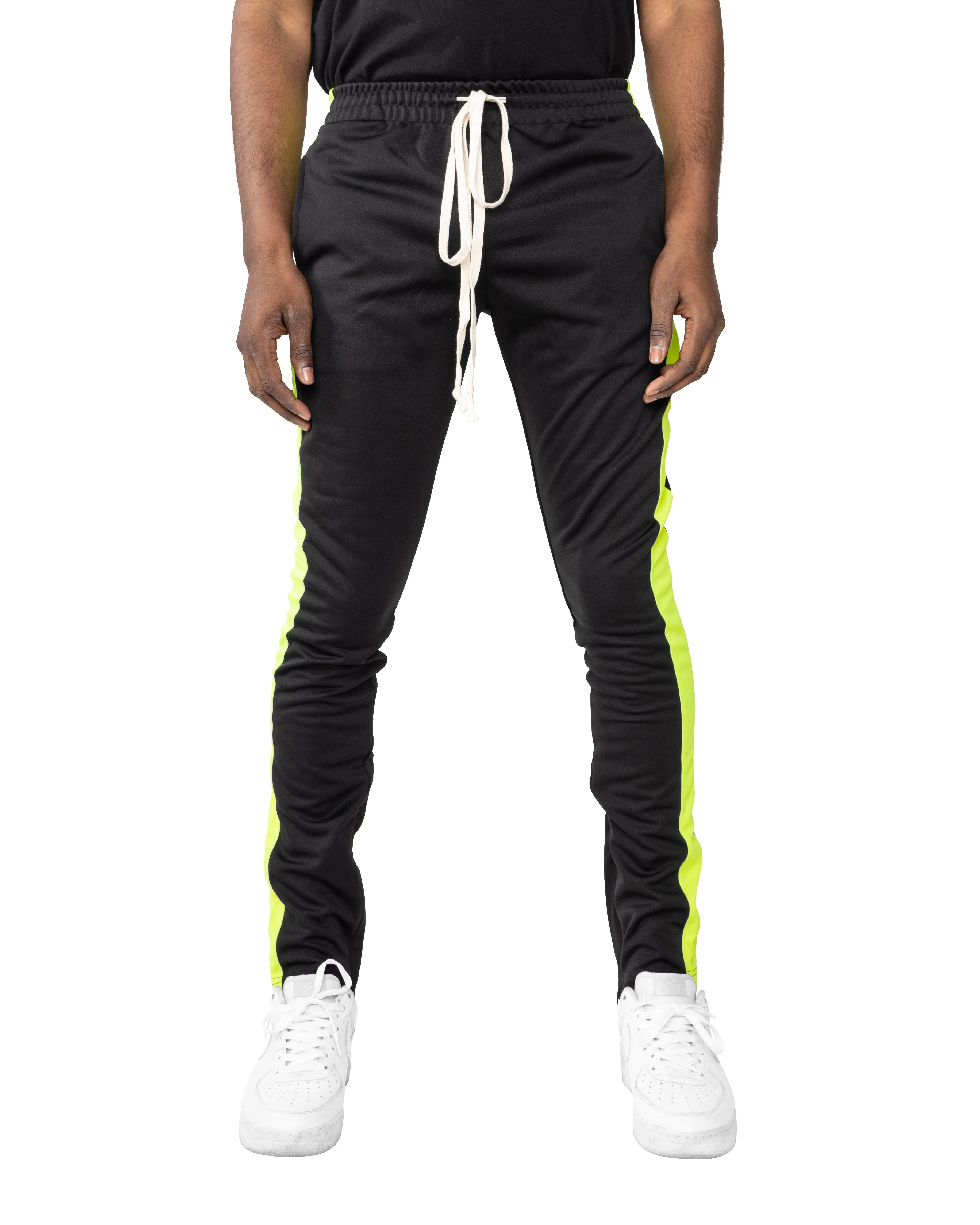 EPTM TRACK PANTS-BLACK/NEON GREEN