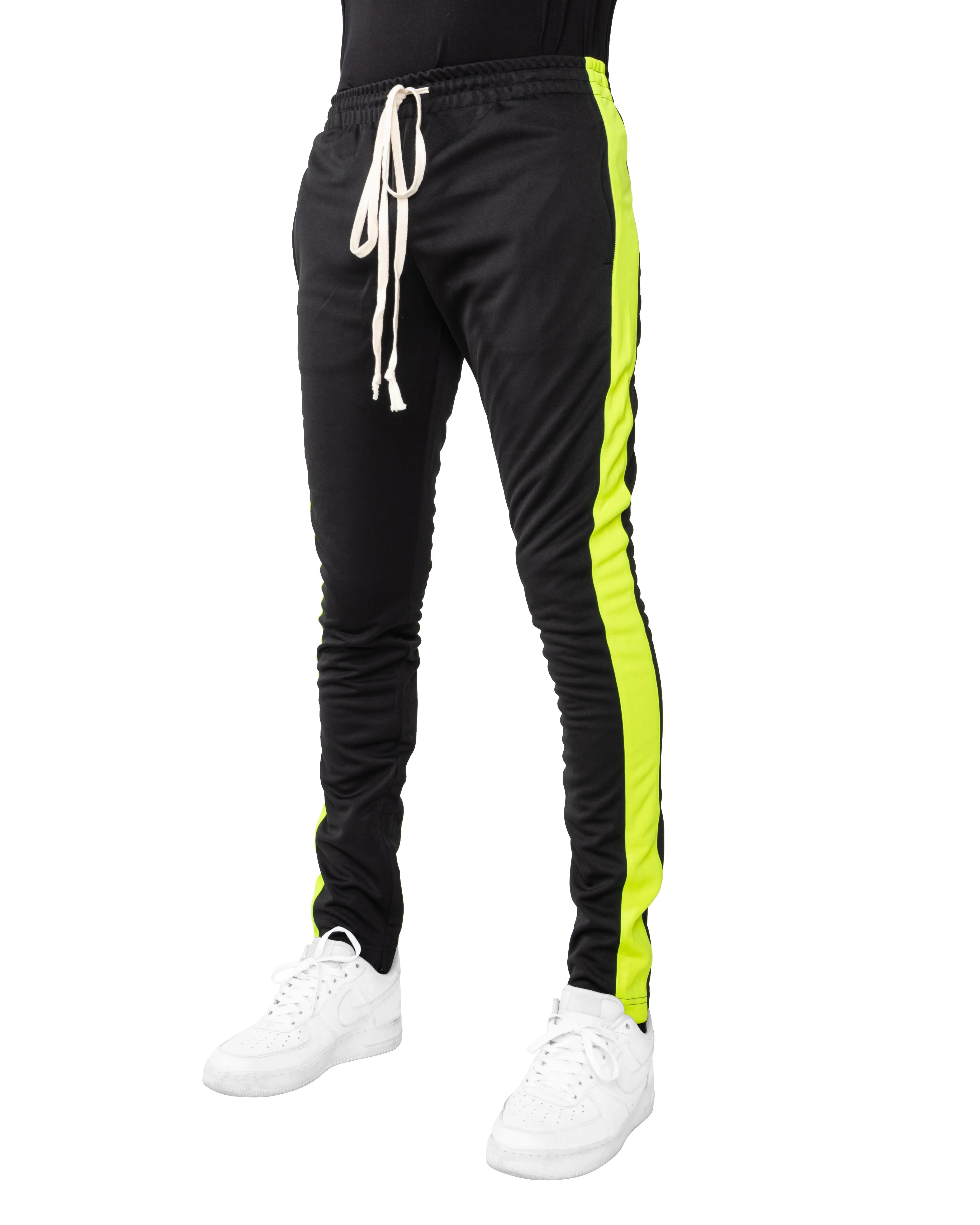 EPTM TRACK PANTS-BLACK/NEON GREEN