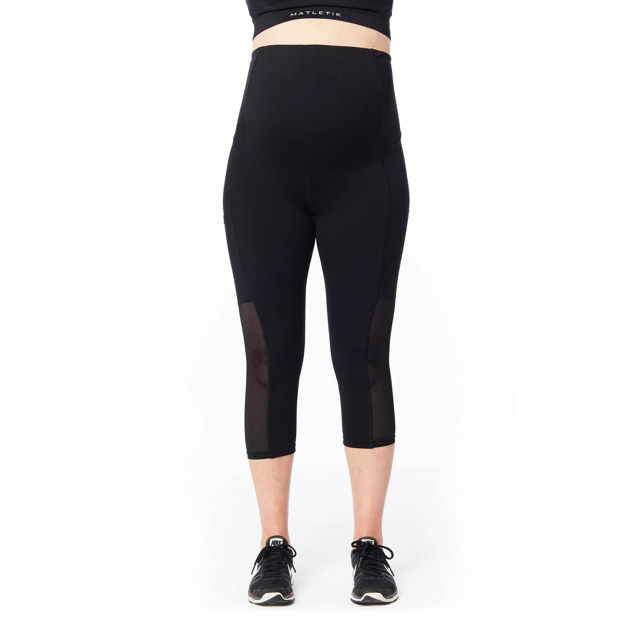 ESPRIT Capri legging with fold over panel and side pocket