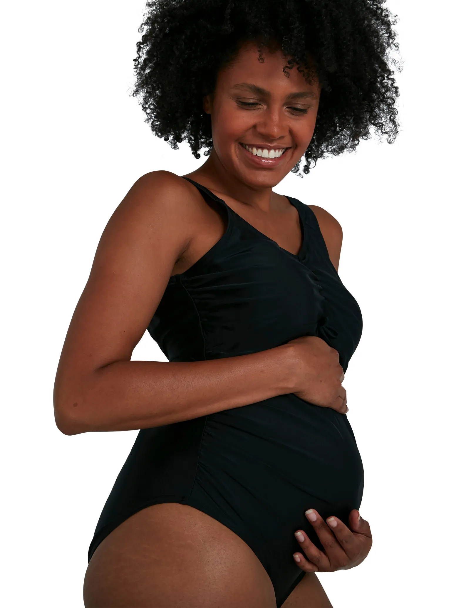 Essential U-Back Maternity Swimsuit