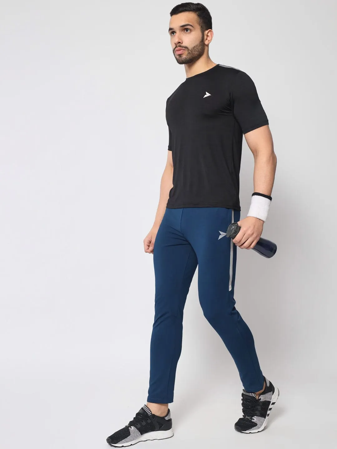 FITINC Premium Airforce Track Pant for Men | Anti Microbial | Superdry | Breathable | Stretchable | 2 YKK Zipper Pockets