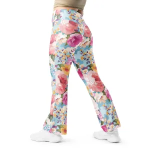 Flower Power Flare Leggings