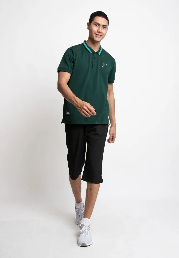 Forest Plus Size Stretchable Dri-Fit 3 Quarter Quick Dry Short Pants Men | Seluar Pendek Lelaki Seluar 3 Suku - PL65799