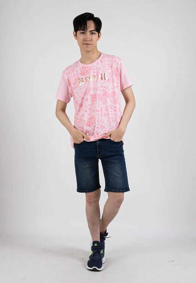 Forest Stretchable Jeans Bermuda Shorts Denim Short Pants Men | Seluar Pendek - 670214