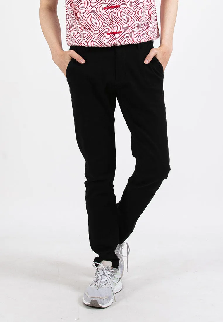 Forest Stretchable Slim Fit Cotton Pants Trousers Men Chinos Pant | Seluar Lelaki - 610207