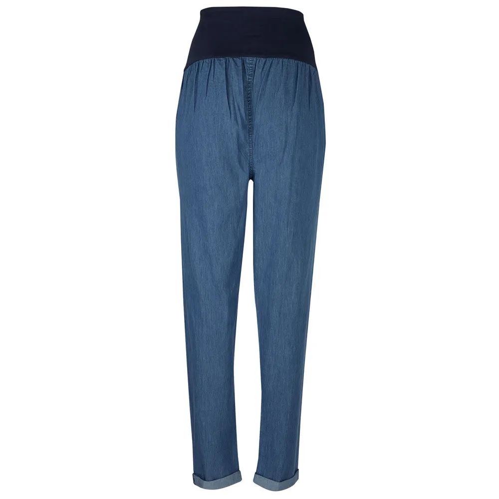 Frugi Adult Chambray Cara Maternity Trousers