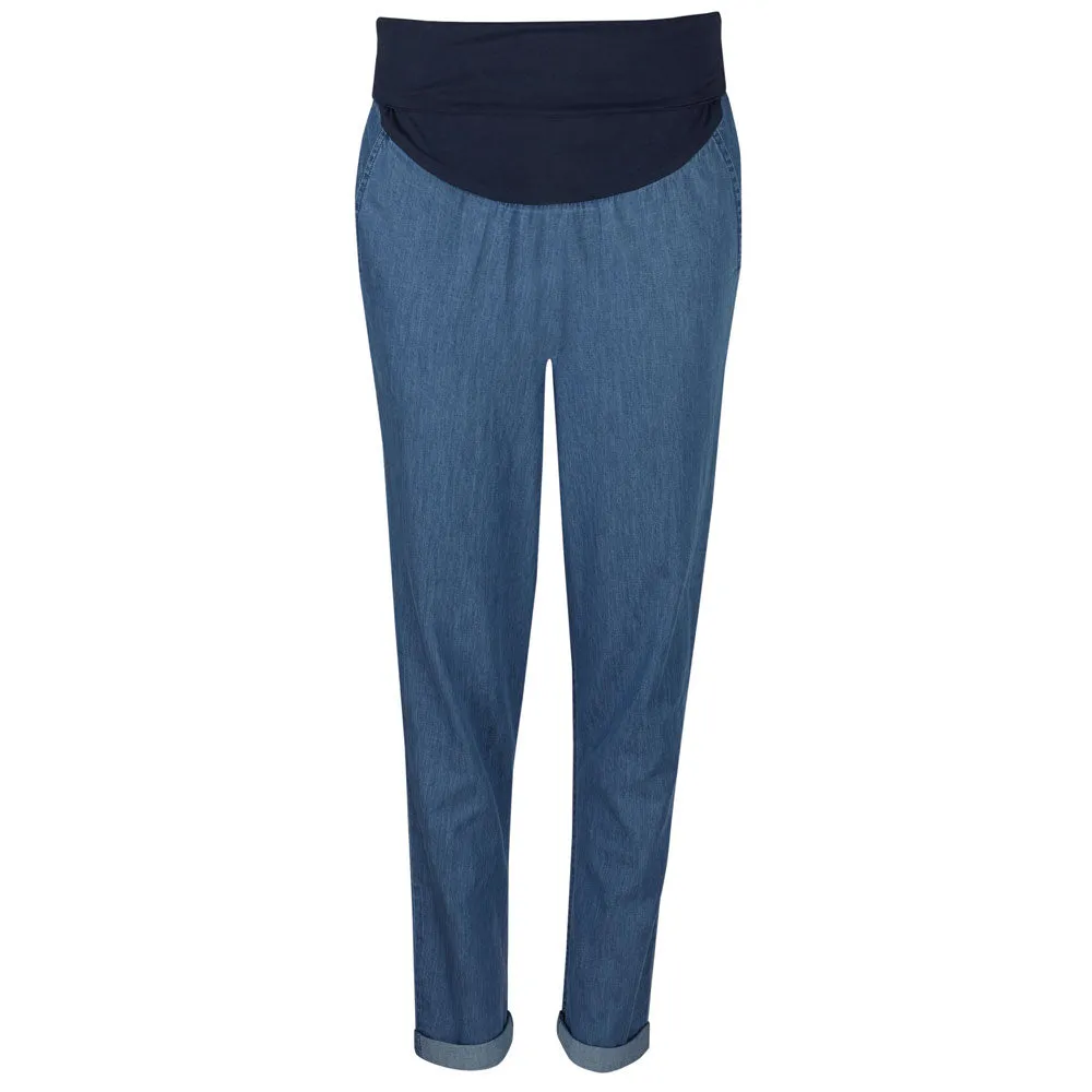 Frugi Adult Chambray Cara Maternity Trousers