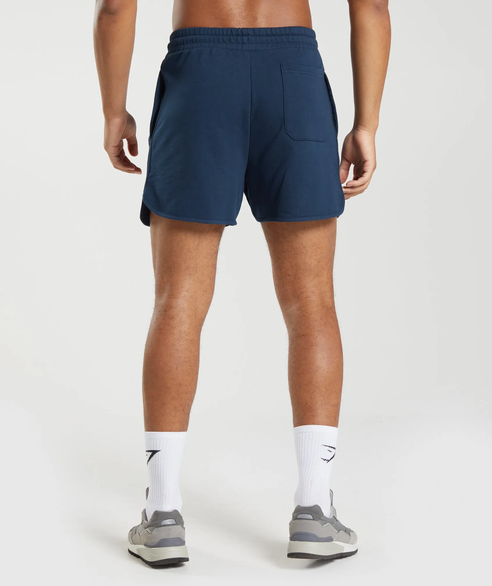 Gymshark Rest Day Sweats 4'' Lounge Shorts - Navy