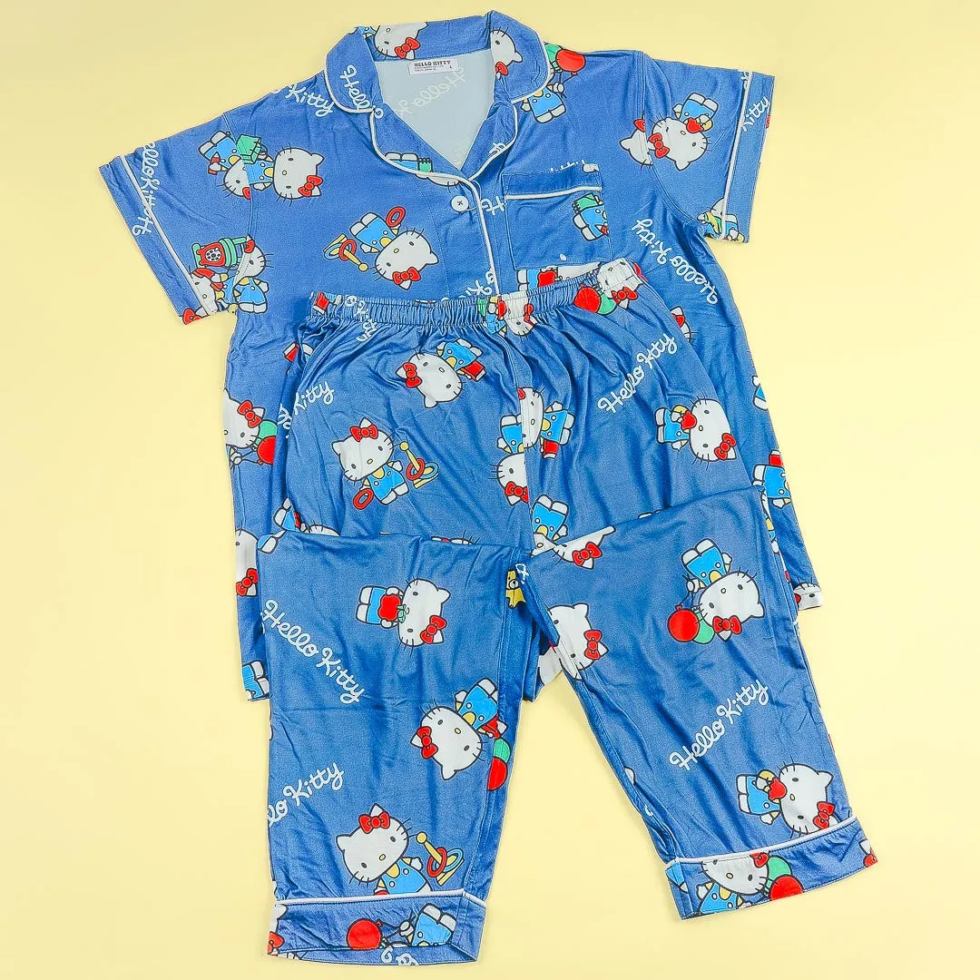 Hello Kitty Button Down Pajama Set