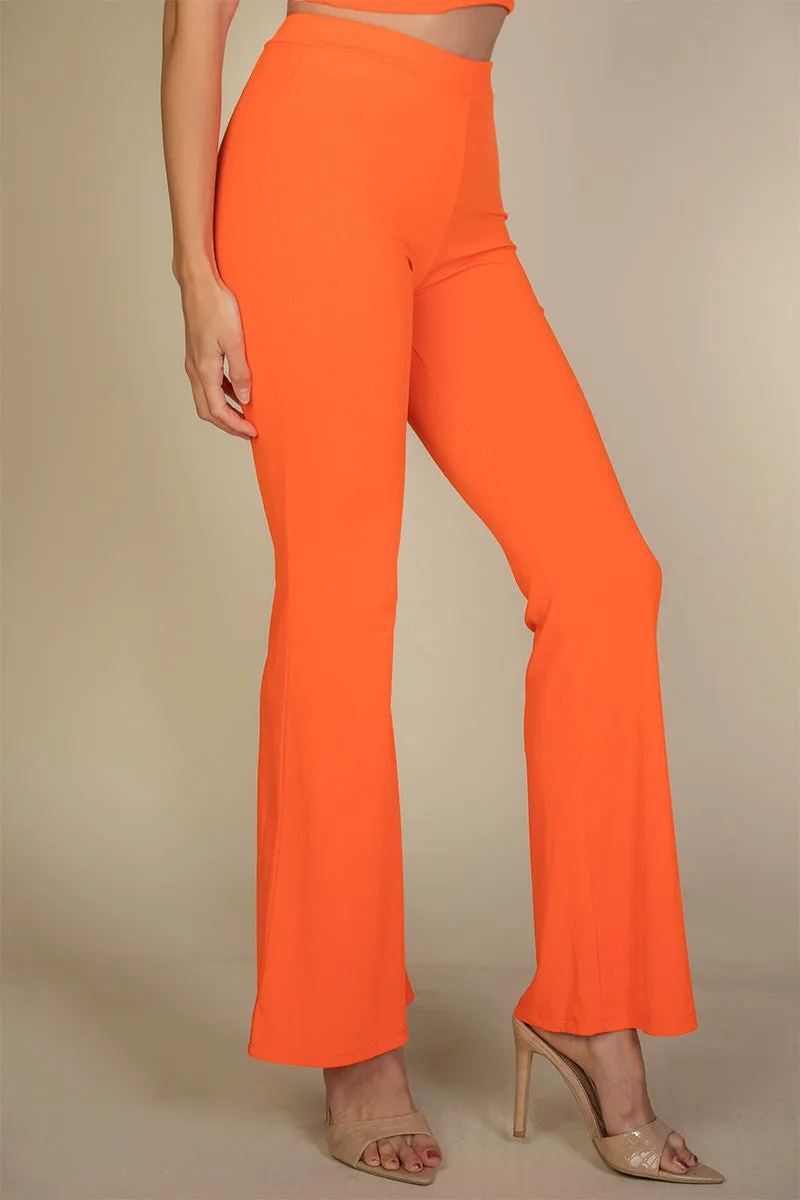 High Waisted Flare Pants