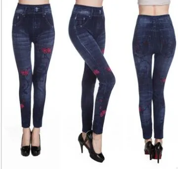 Highly stretchable one size jeggings