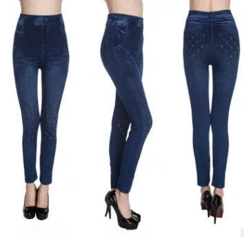 Highly stretchable one size jeggings