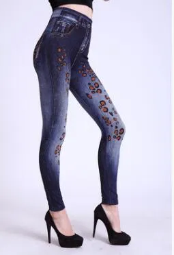 Highly stretchable one size jeggings