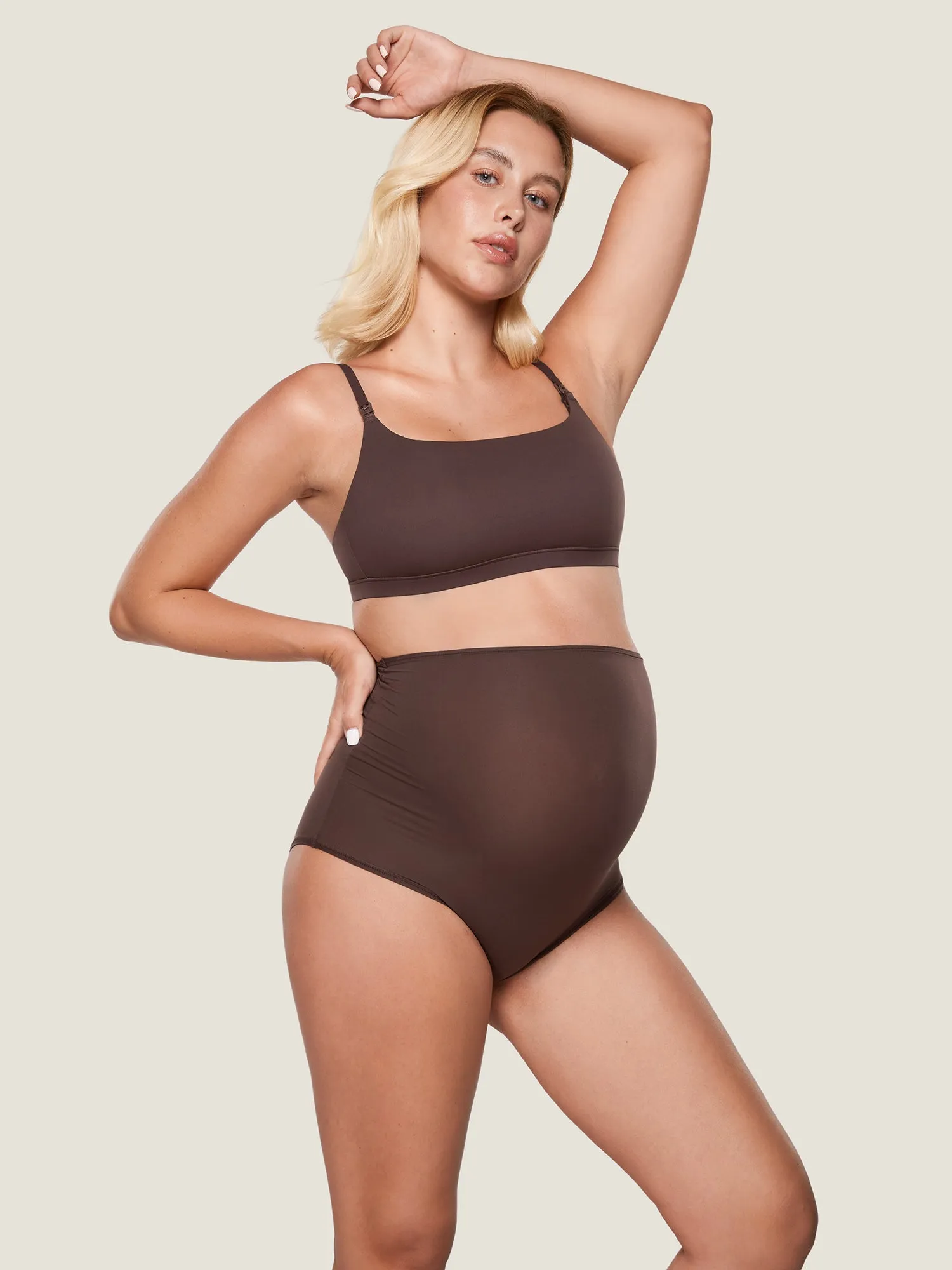 Inbarely® Soft High Waist Maternity Underwear - 2 Pack