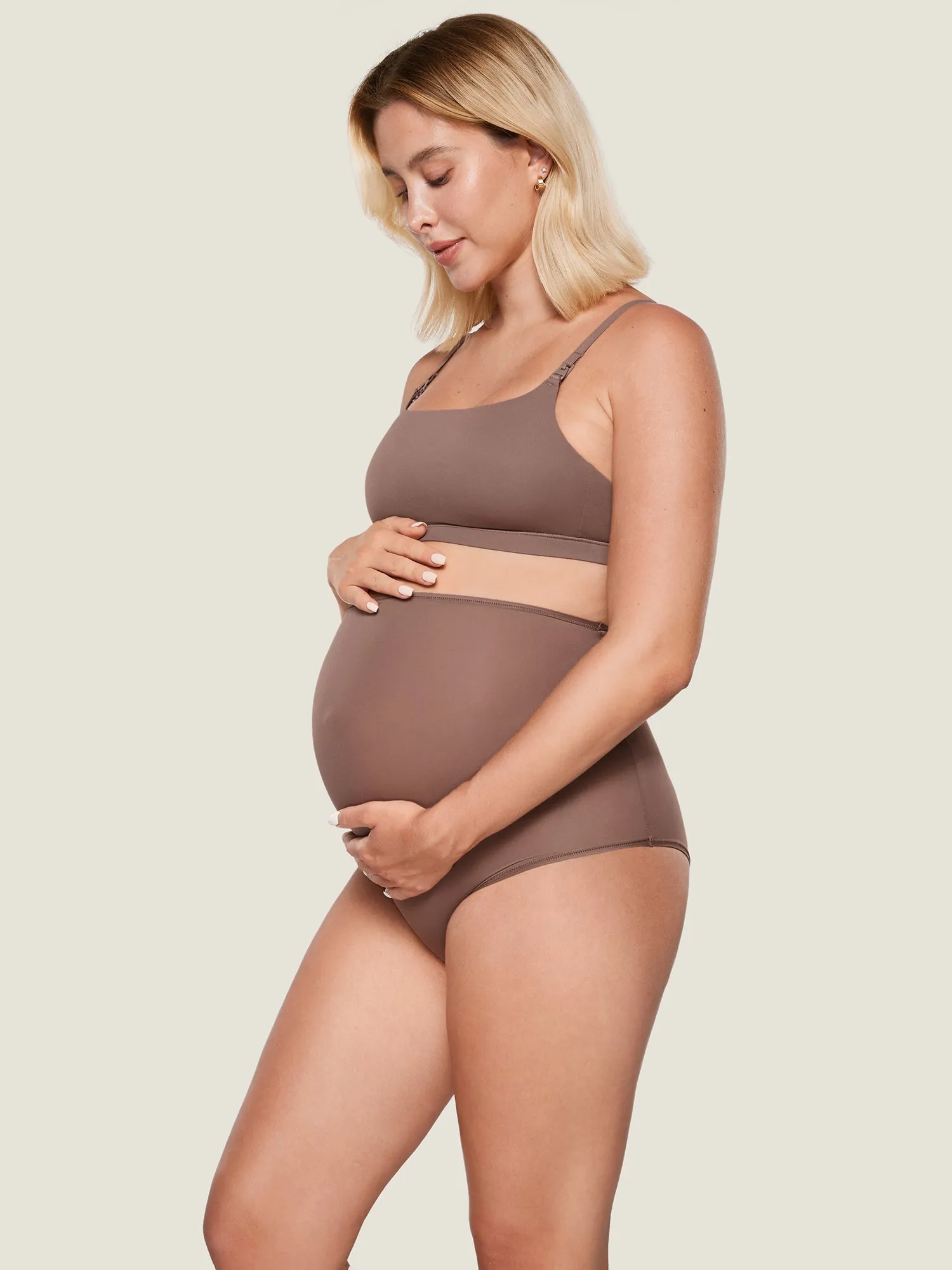 Inbarely® Soft High Waist Maternity Underwear - 2 Pack