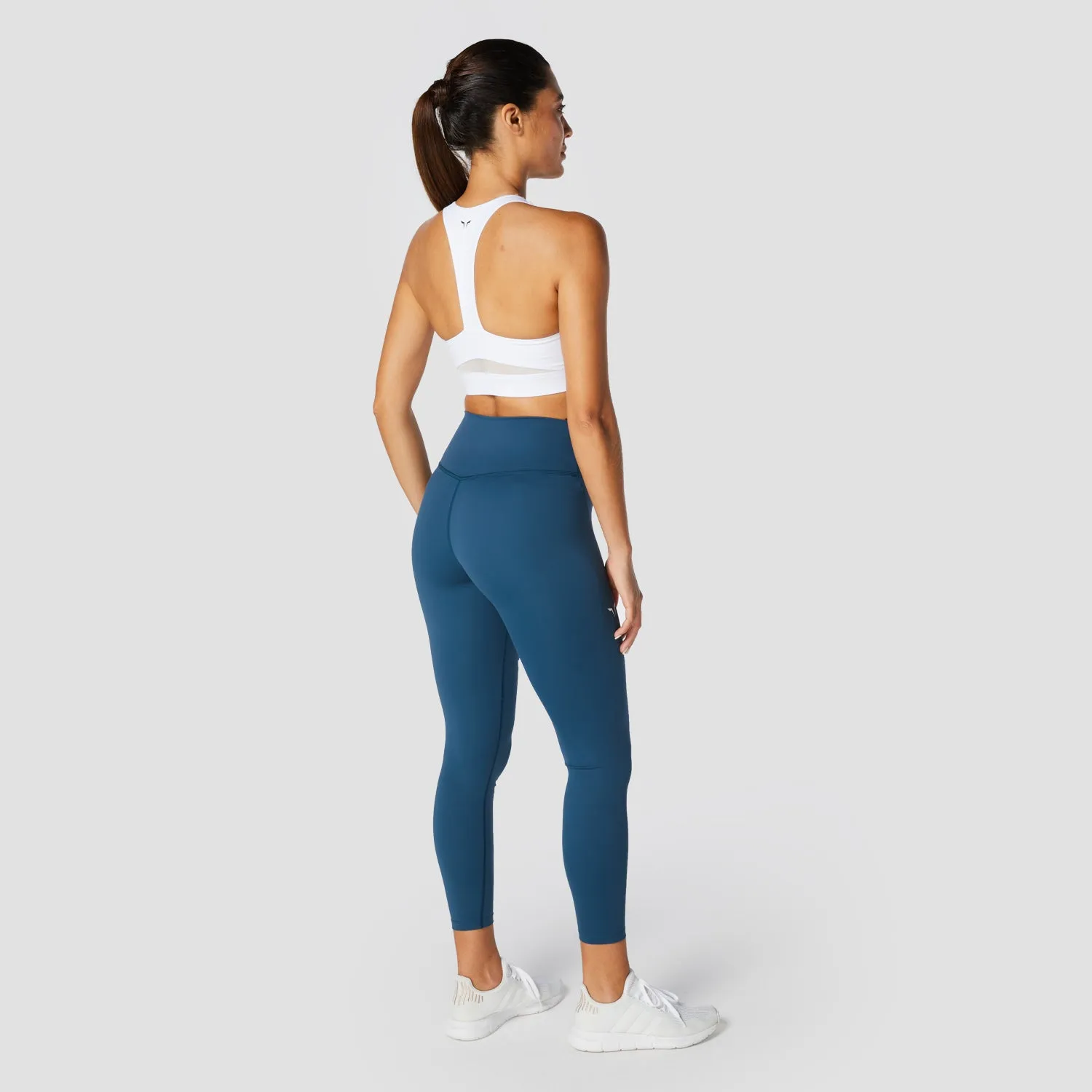 Infinity Cropped 7/8 Leggings- Deep Cerulean