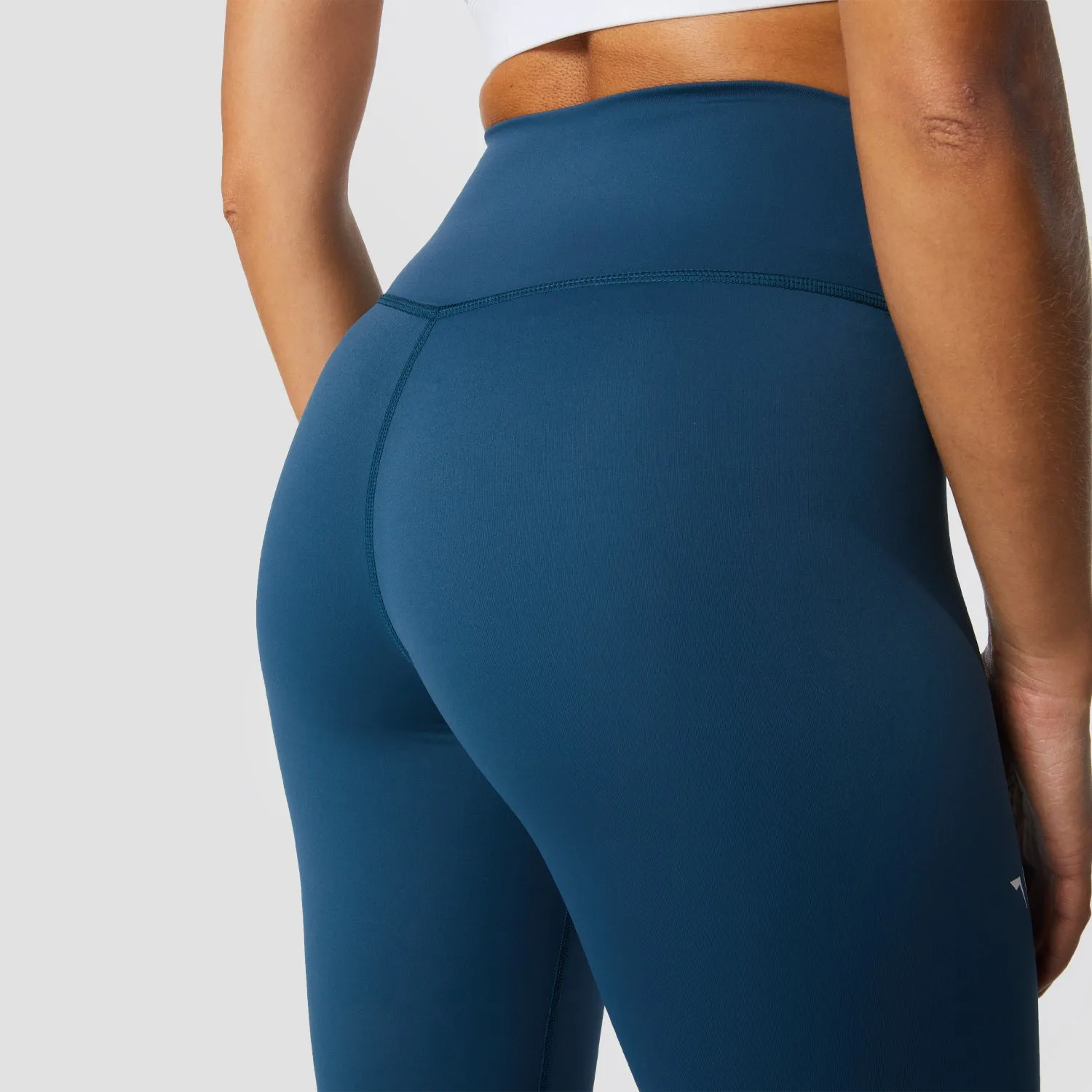 Infinity Cropped 7/8 Leggings- Deep Cerulean