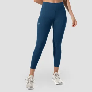 Infinity Cropped 7/8 Leggings- Deep Cerulean