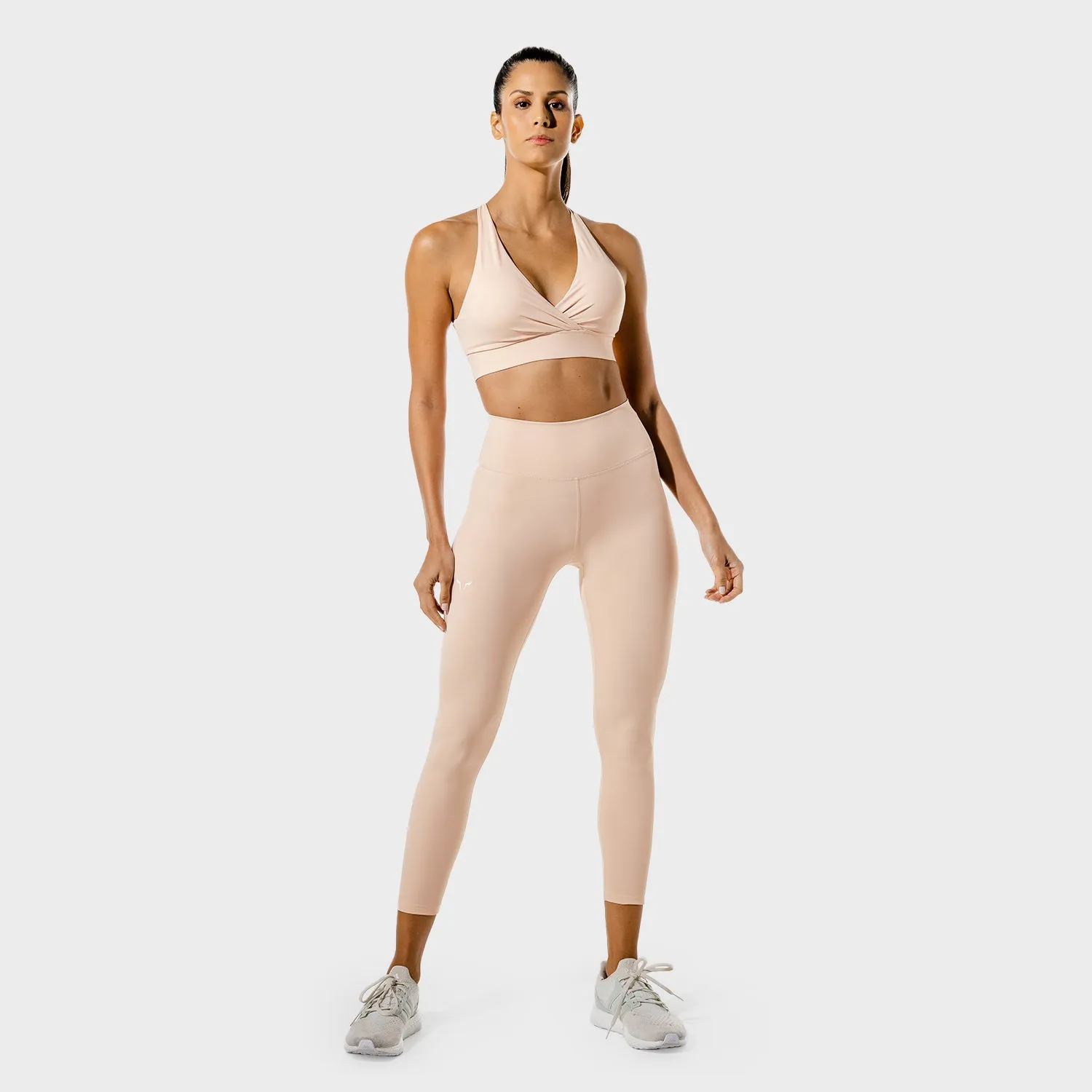 Infinity Cropped 7/8 Leggings - Peachy Keen