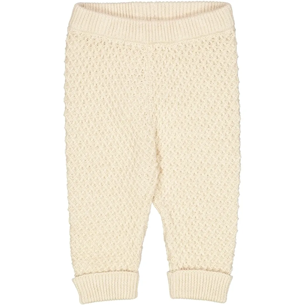 Knit Trousers Lio - cloud melange