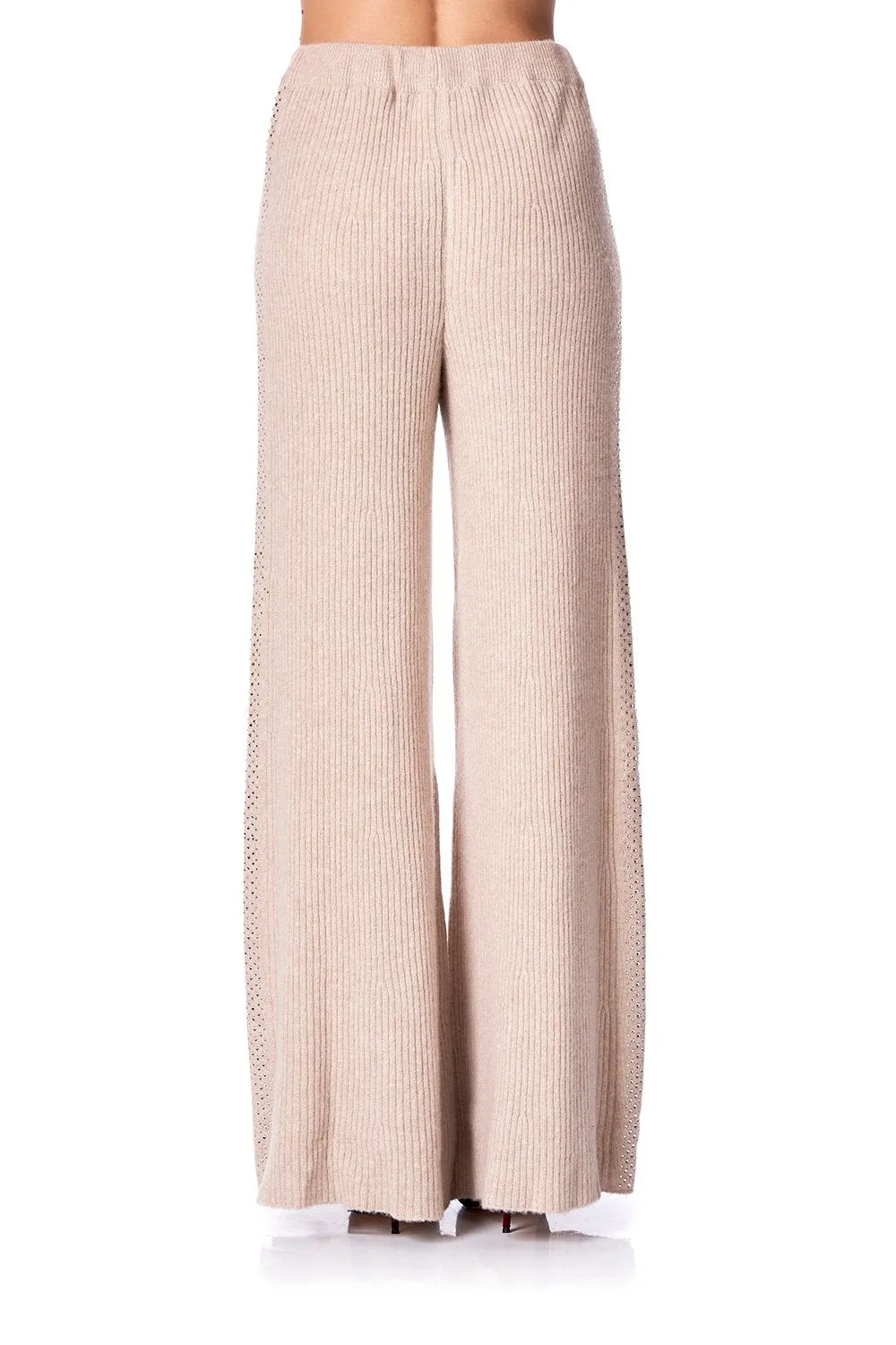 KNITTED PANT WITH SIDE DETAIL ALL MY AVIGNON