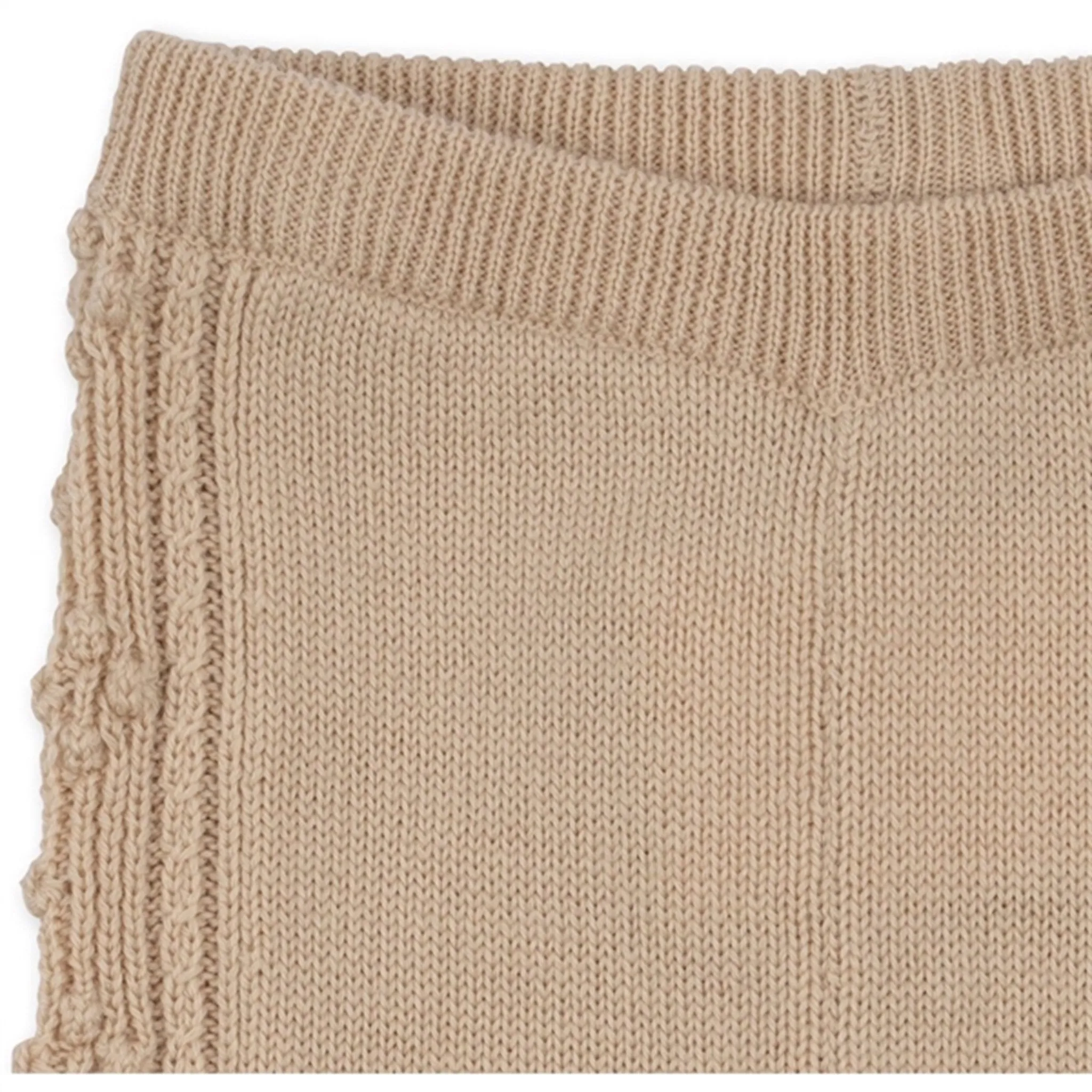 Konges Sløjd Almond Milk Cabby Knit Wool Pants