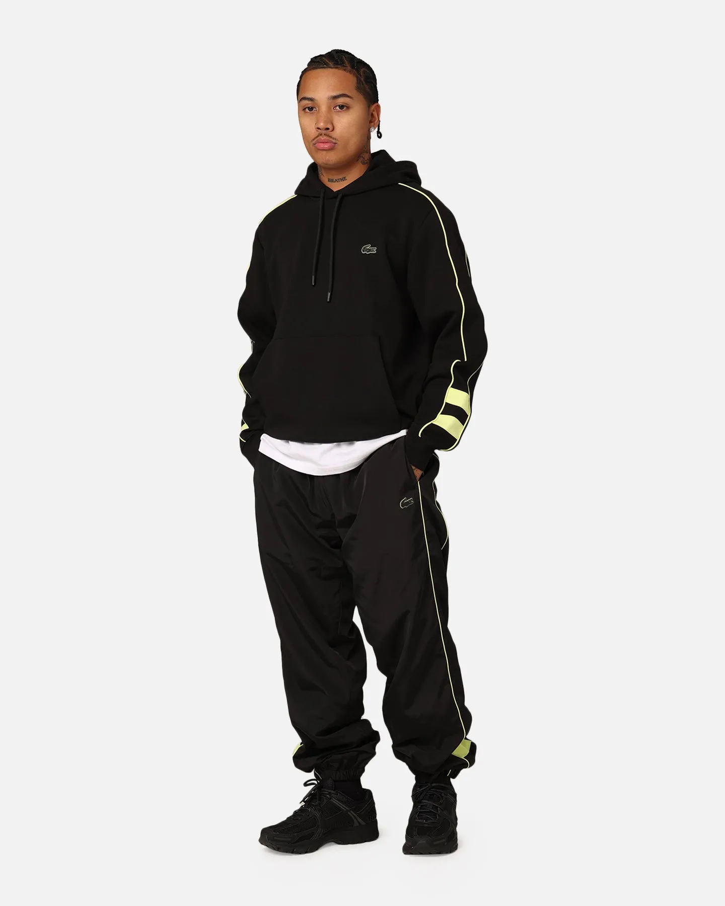 Lacoste Transitional Active Logo Track Pants Black