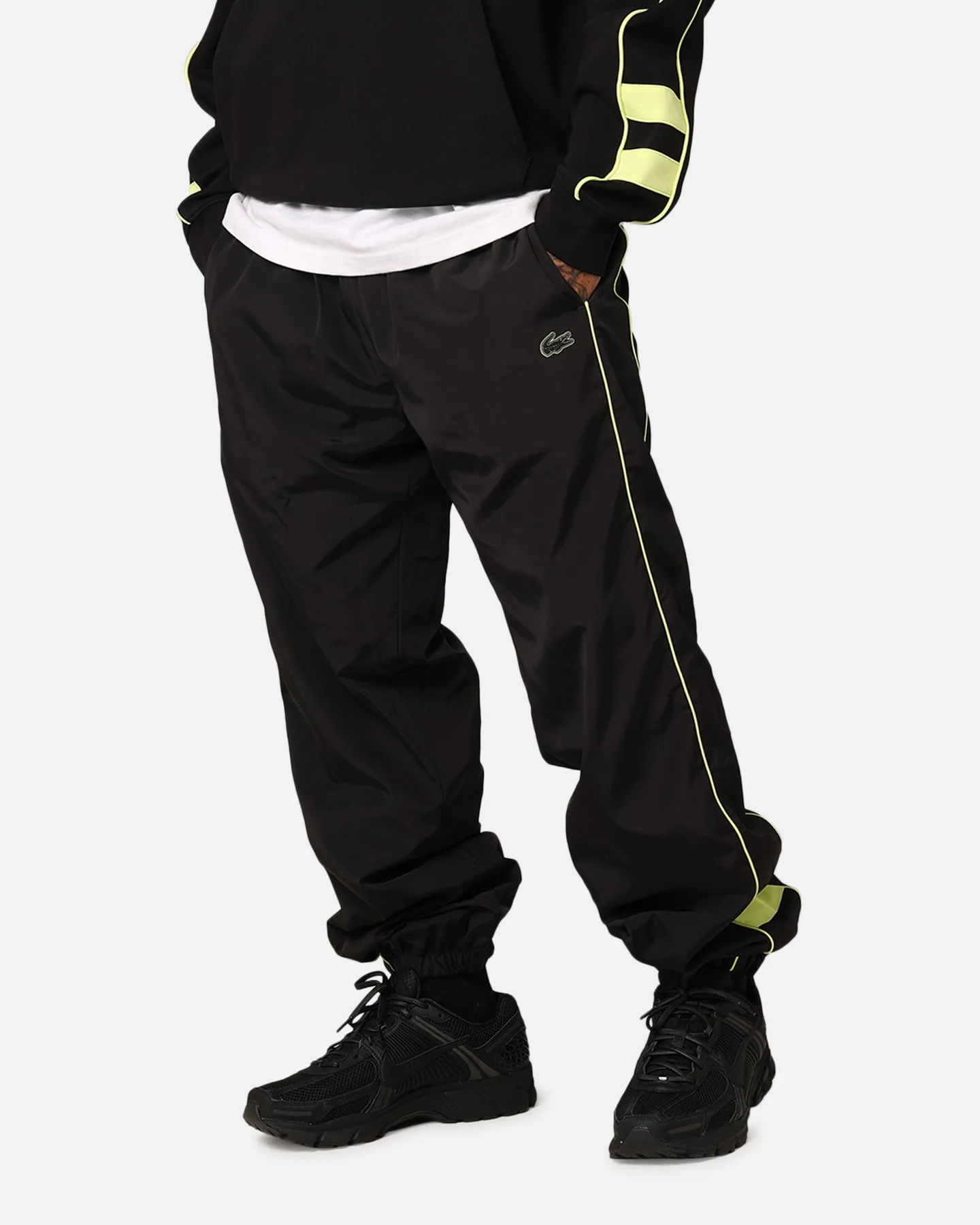 Lacoste Transitional Active Logo Track Pants Black