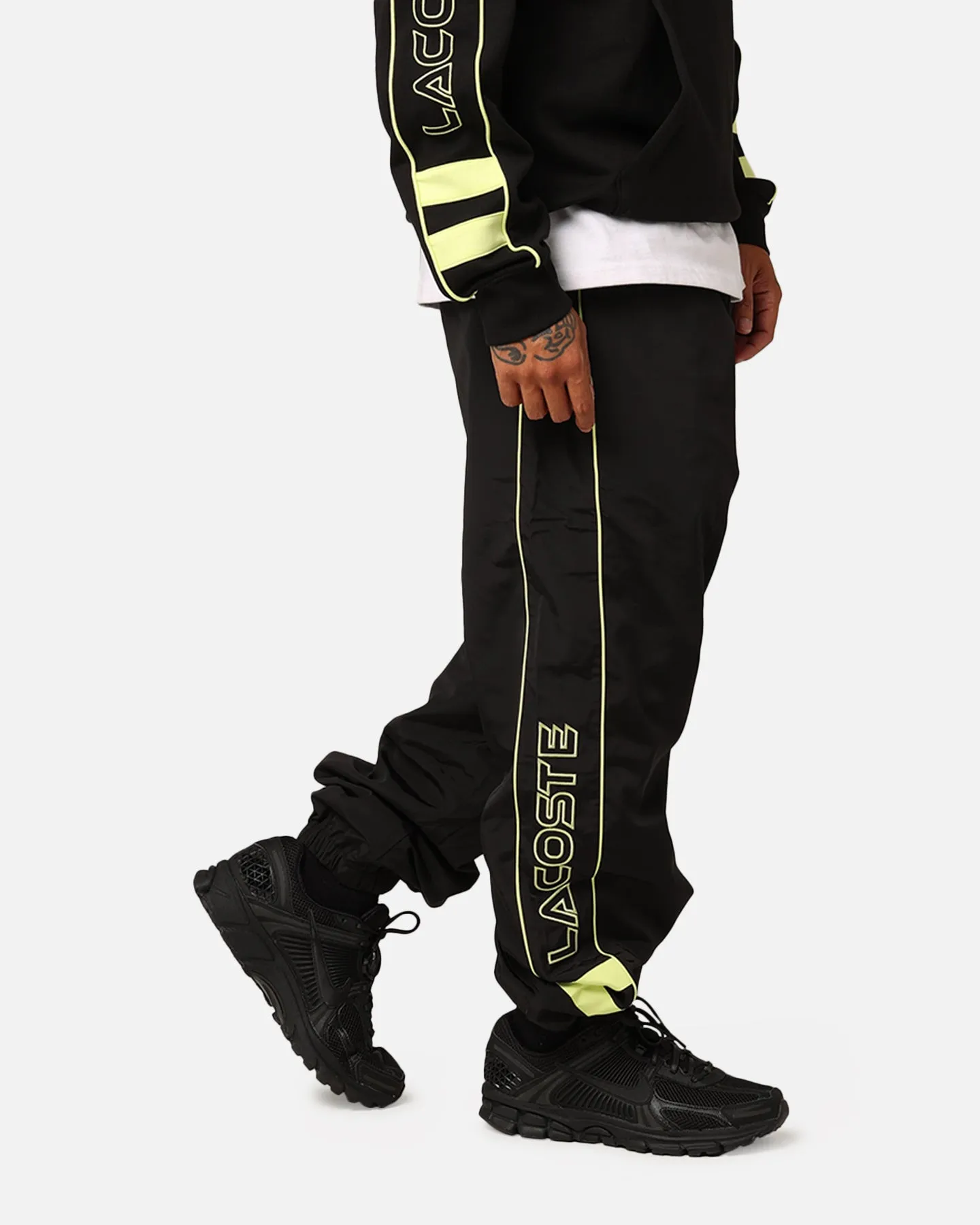 Lacoste Transitional Active Logo Track Pants Black