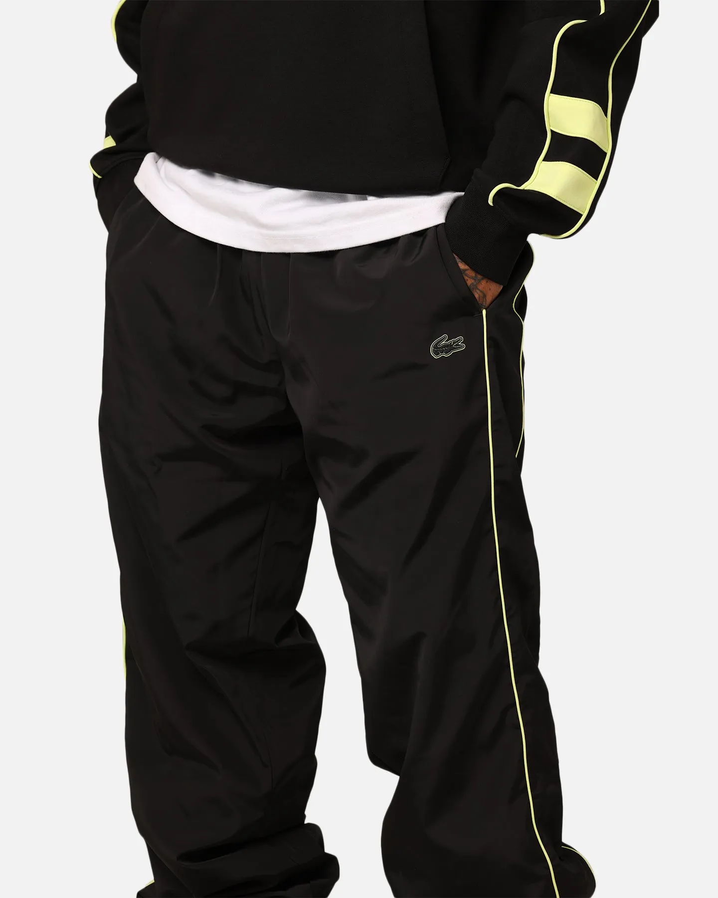 Lacoste Transitional Active Logo Track Pants Black