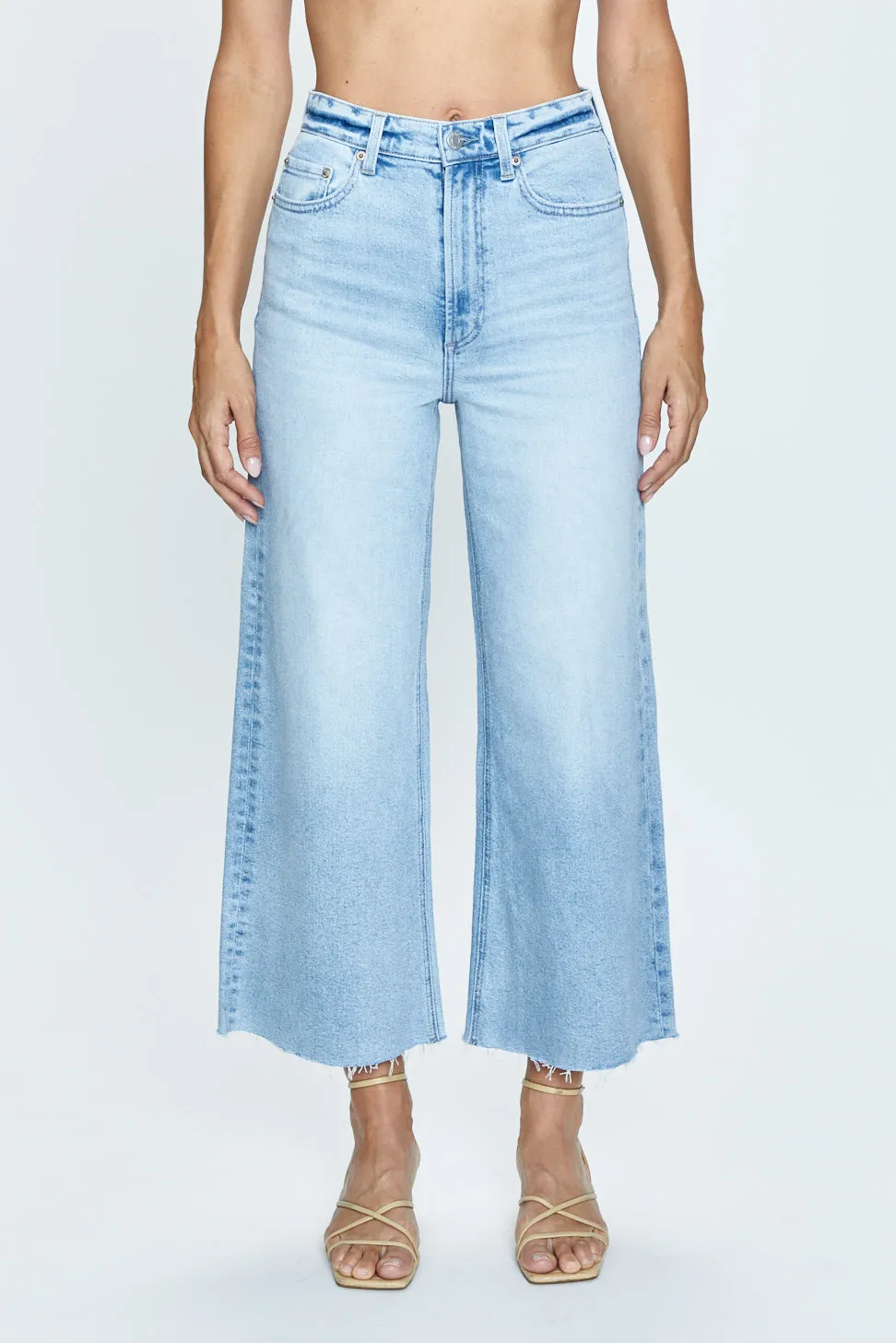 Lana High Rise Ultra Wide Jean - Blase