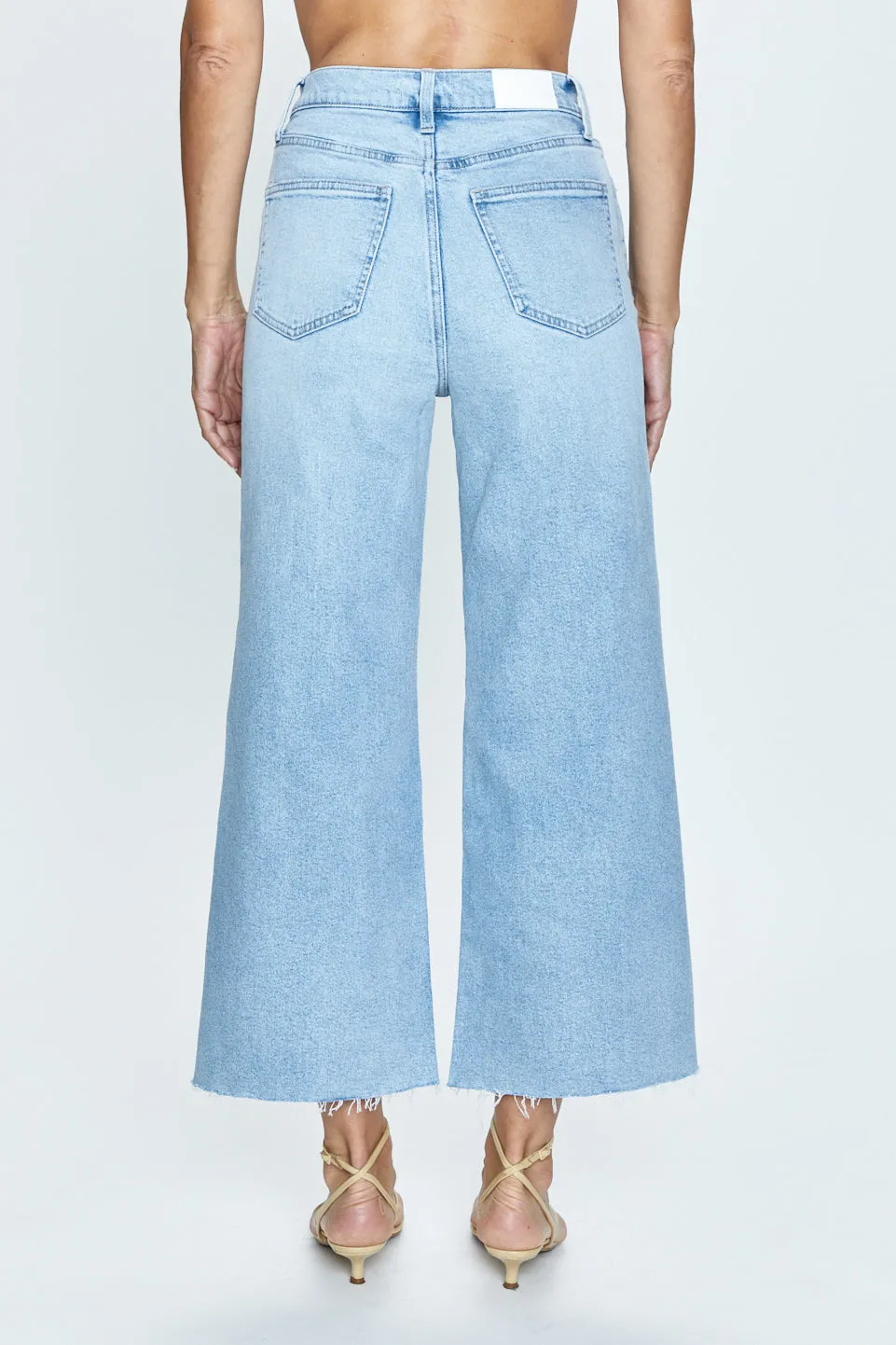 Lana High Rise Ultra Wide Jean - Blase